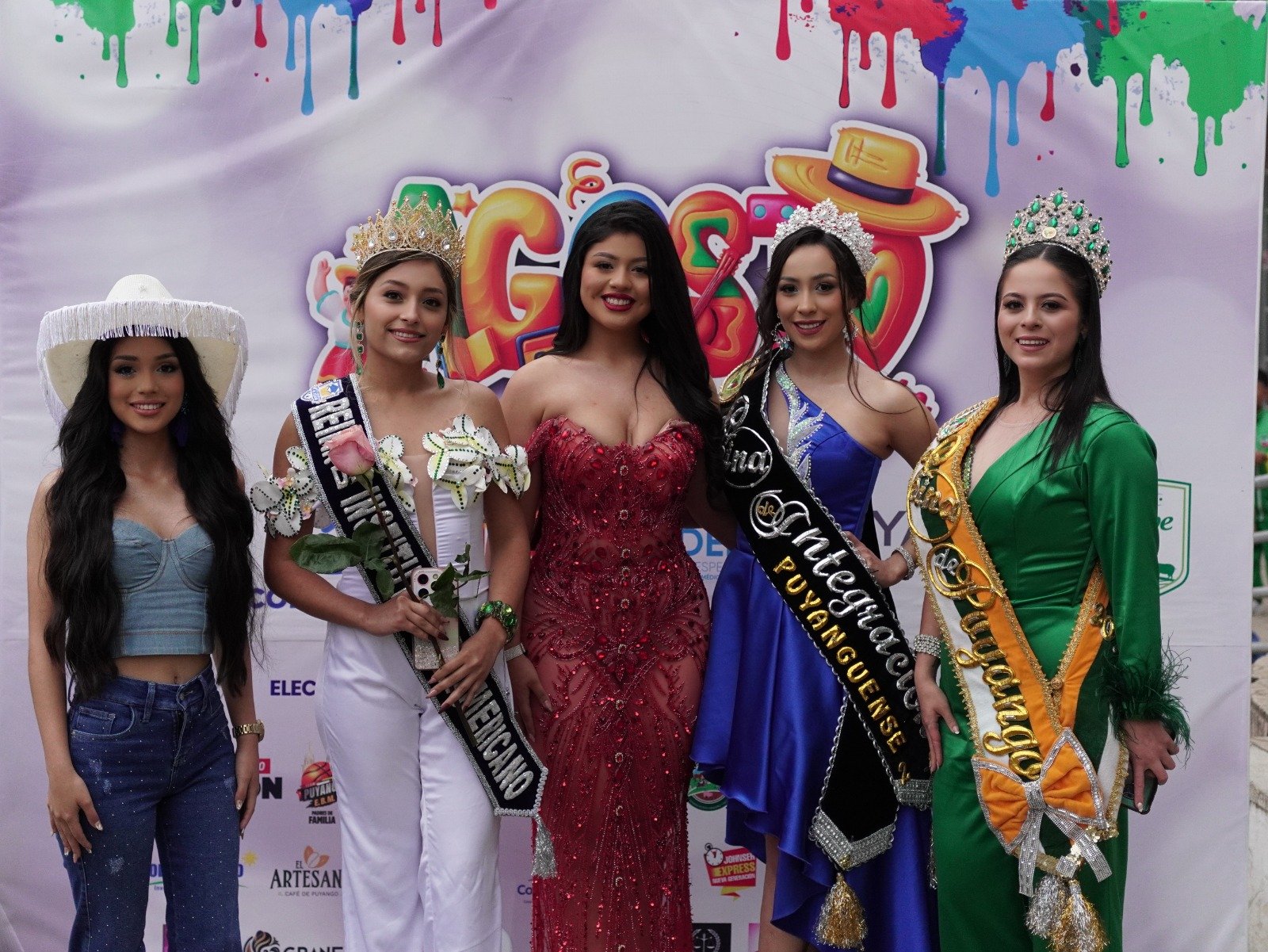 Un colorido pregón apertura las fiestas de Integración Puyanguense.